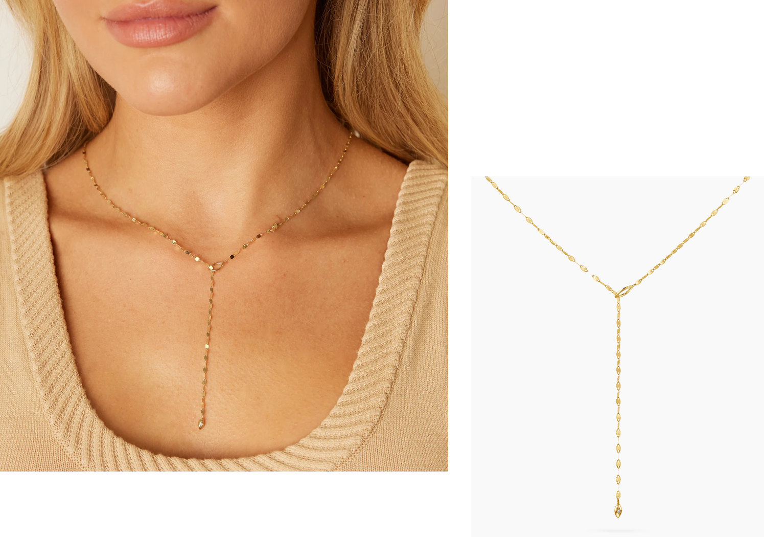 Demi Lariat Starset Diamond Necklace