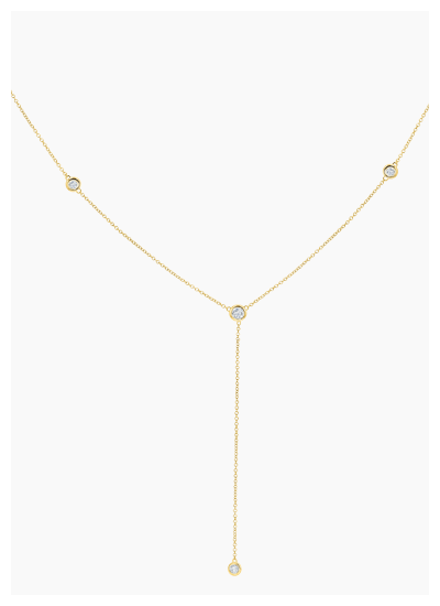 Diamond Lariat Necklace
