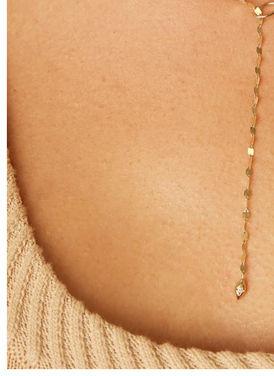 Demi Lariat Starset Diamond Necklace