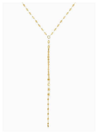 Demure Chain Lariat