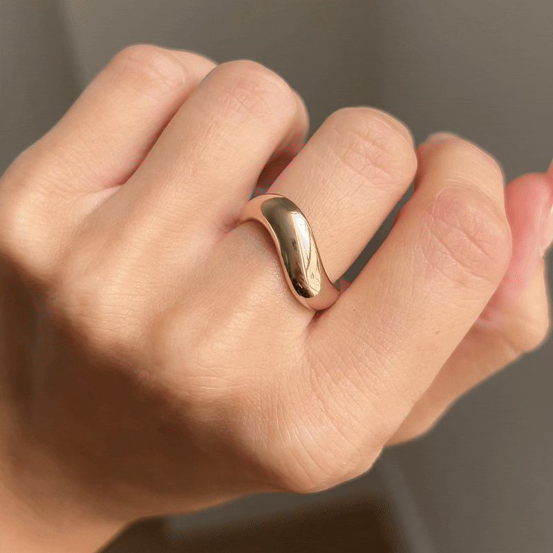 Puff Wave Ring