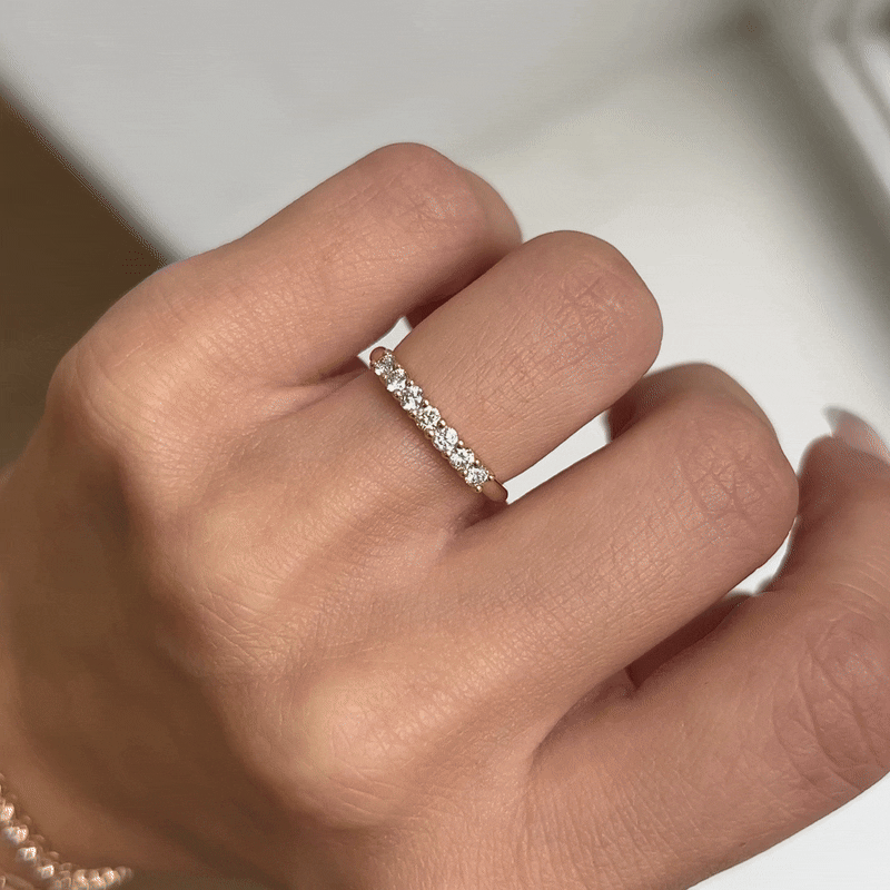 Lucky Seven Diamond Band