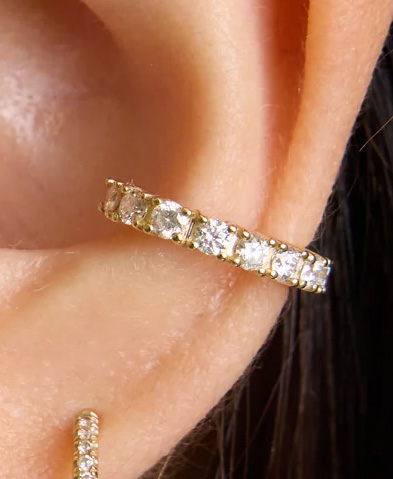 Diamond Ear Cuff