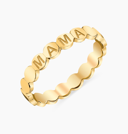Bubble Engravable Eternity Band