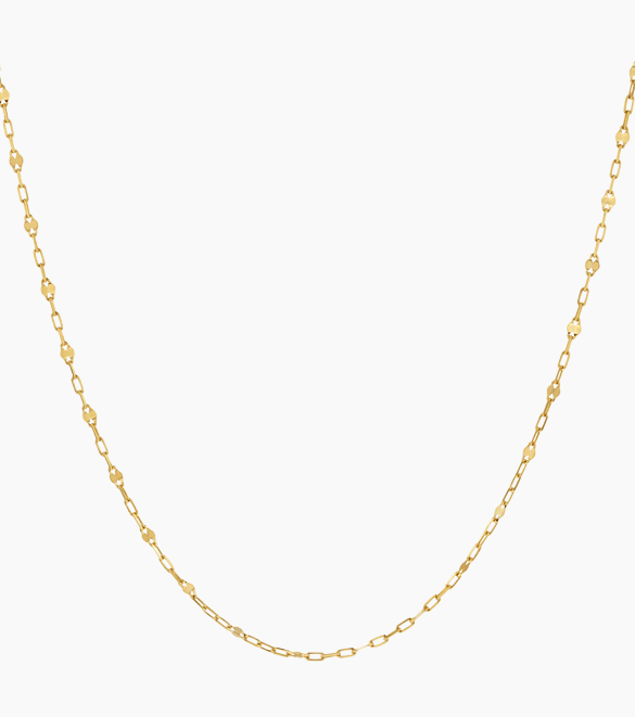 Petit Sequin Chain Necklace