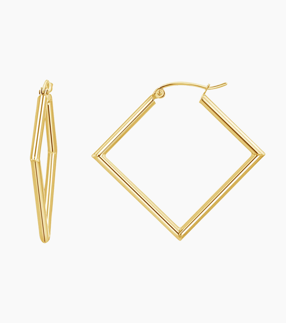 Geometric Hoop Earrings