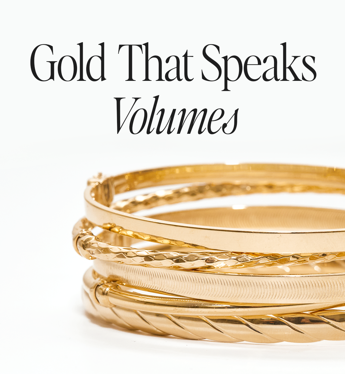 Gold That Speaks Volumes