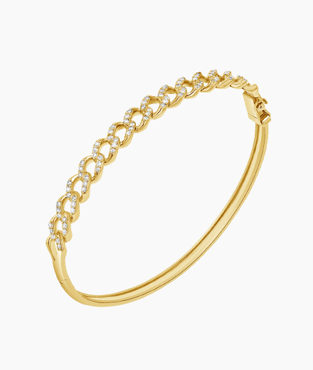 Diamond Pave Cuban Bracelet