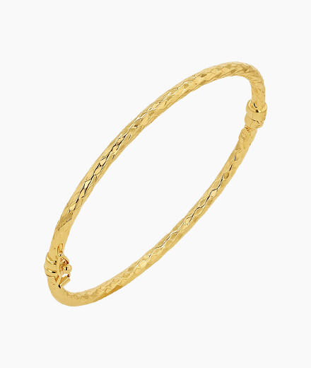 Serpentine Hinged Bangle