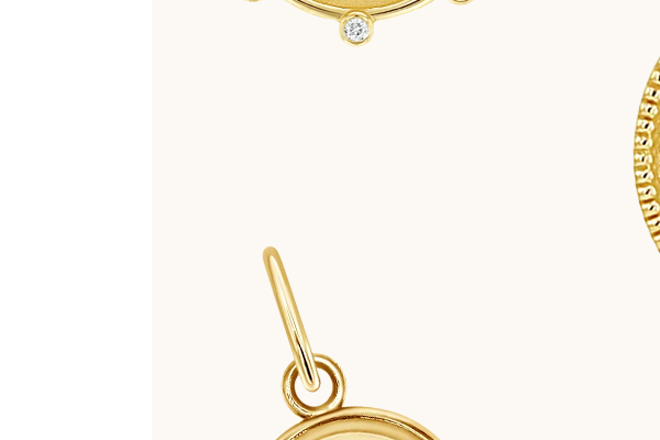 Birthstone Zodiac Oval Charm