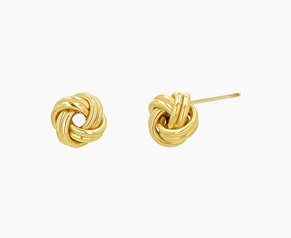 Love Knot Stud Earrings
