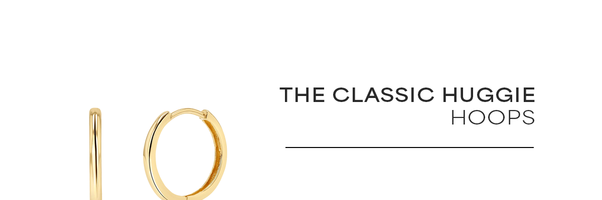 The Classic Huggie Hoops