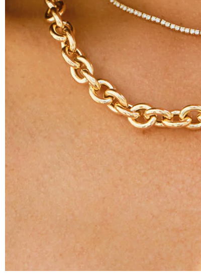 Tres Luxe Chain Necklace