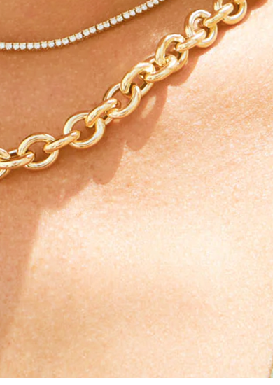 Tres Luxe Chain Necklace