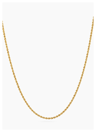 Dainty Rope Chain Necklace