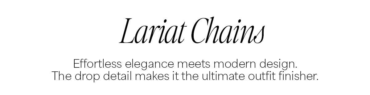 Lariat Chains
