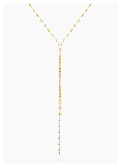 Demure Chain Lariat