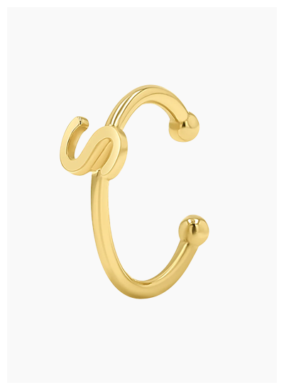 Initial Ear Cuff