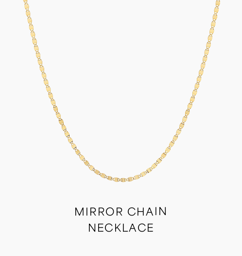 Mirror Chain Necklace