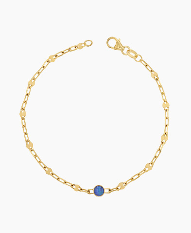 Opal Solitaire Sequin Bracelet