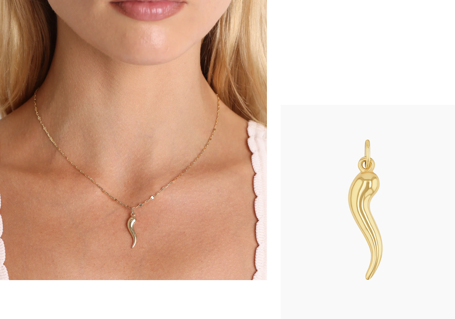 Italian Horn Charm