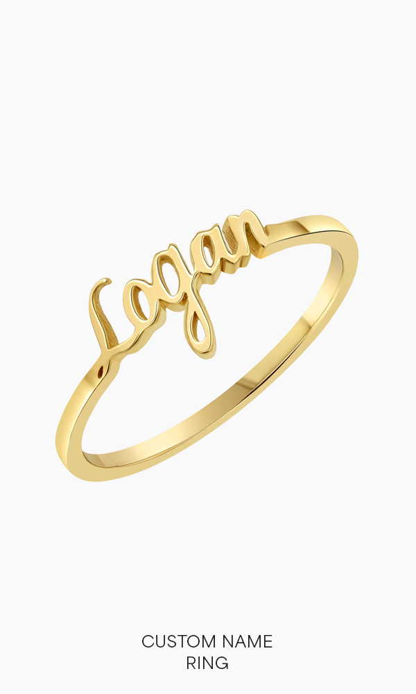 Custom Name Ring