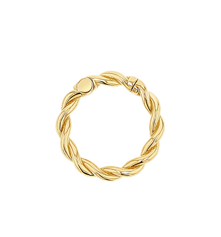 Twist Round Charm Connector Clasp