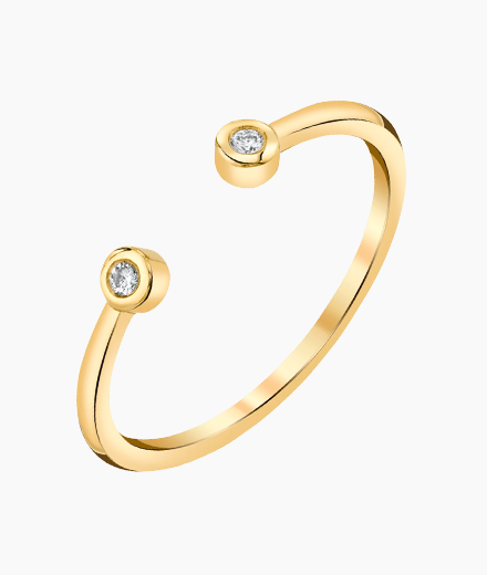 Open Diamond Ring