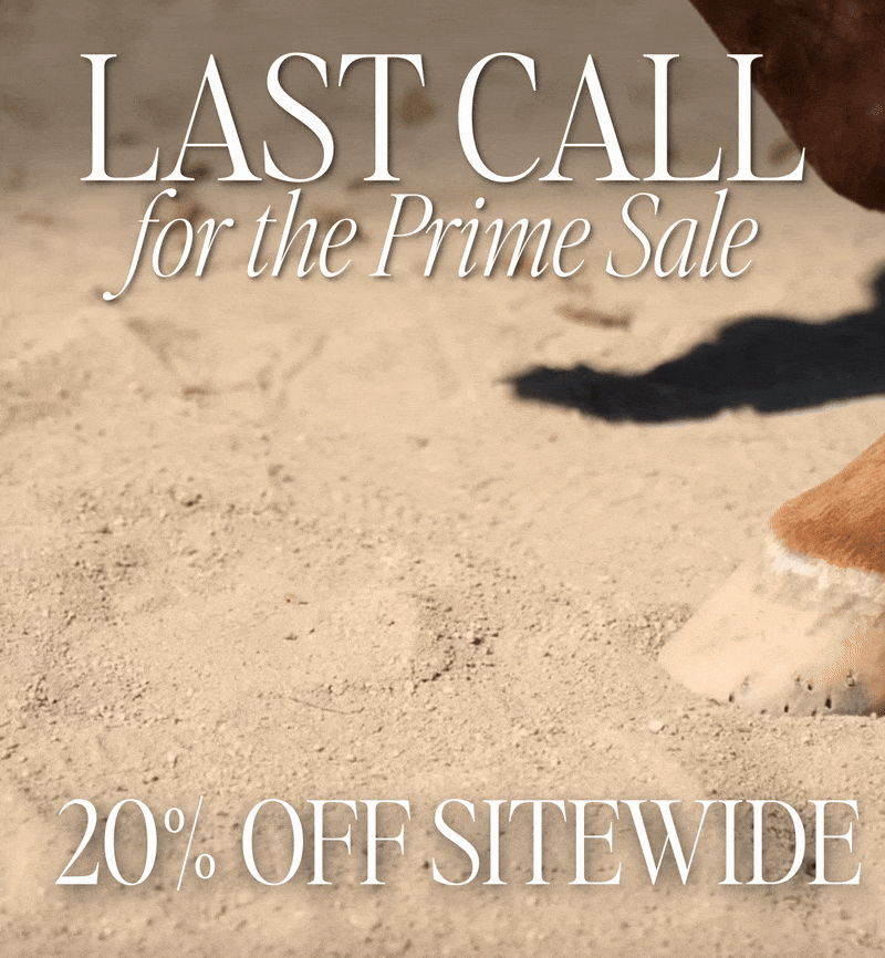 LAST CHANCE: Prime Sale 20% Off Sitewide