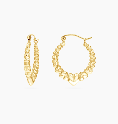 Endless Puff Heart Hoops