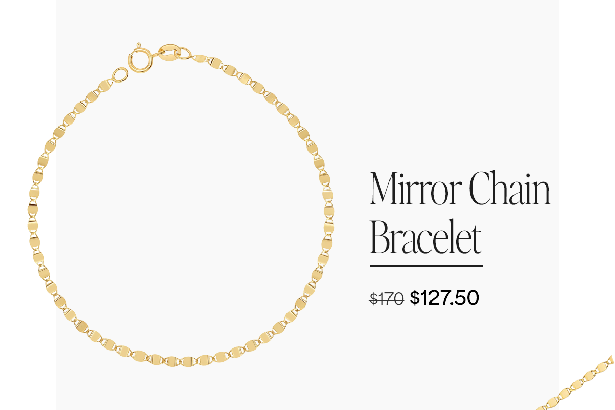 Mirror Chain Bracelet