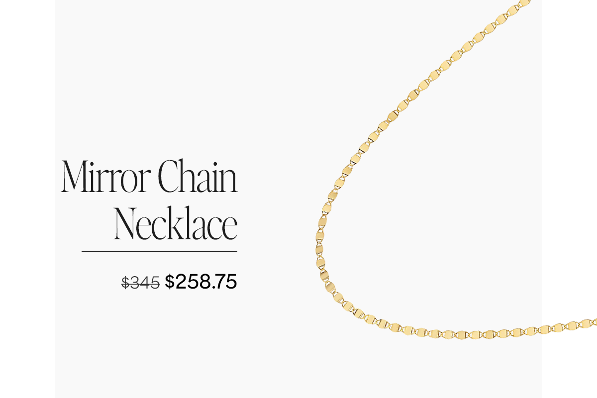 Mirror Chain Necklace