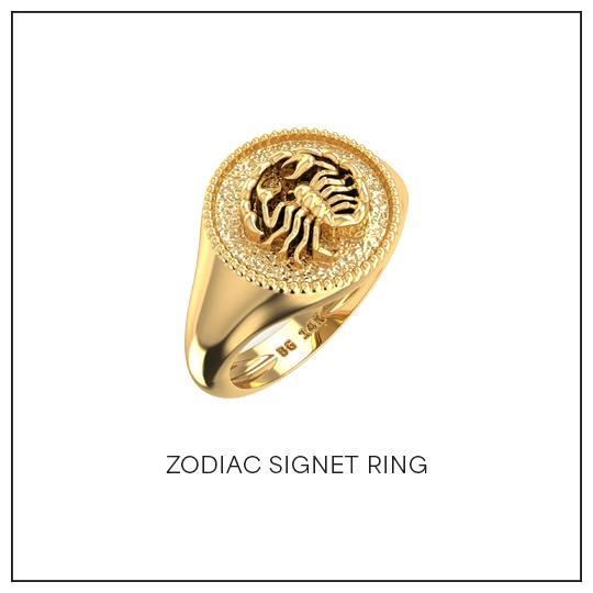 Shop Zodiac Signet Ring