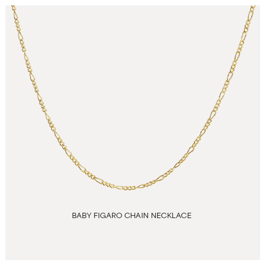 Baby Figaro Chain Necklace