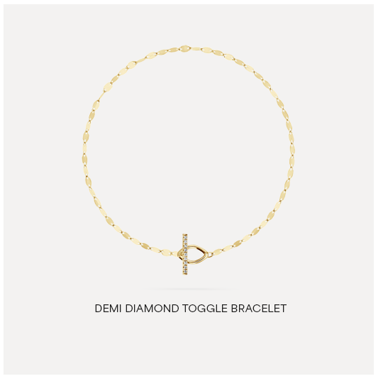 Demi Diamond Toggle Bracelet