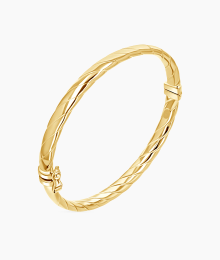 Puff Croissant Bangle