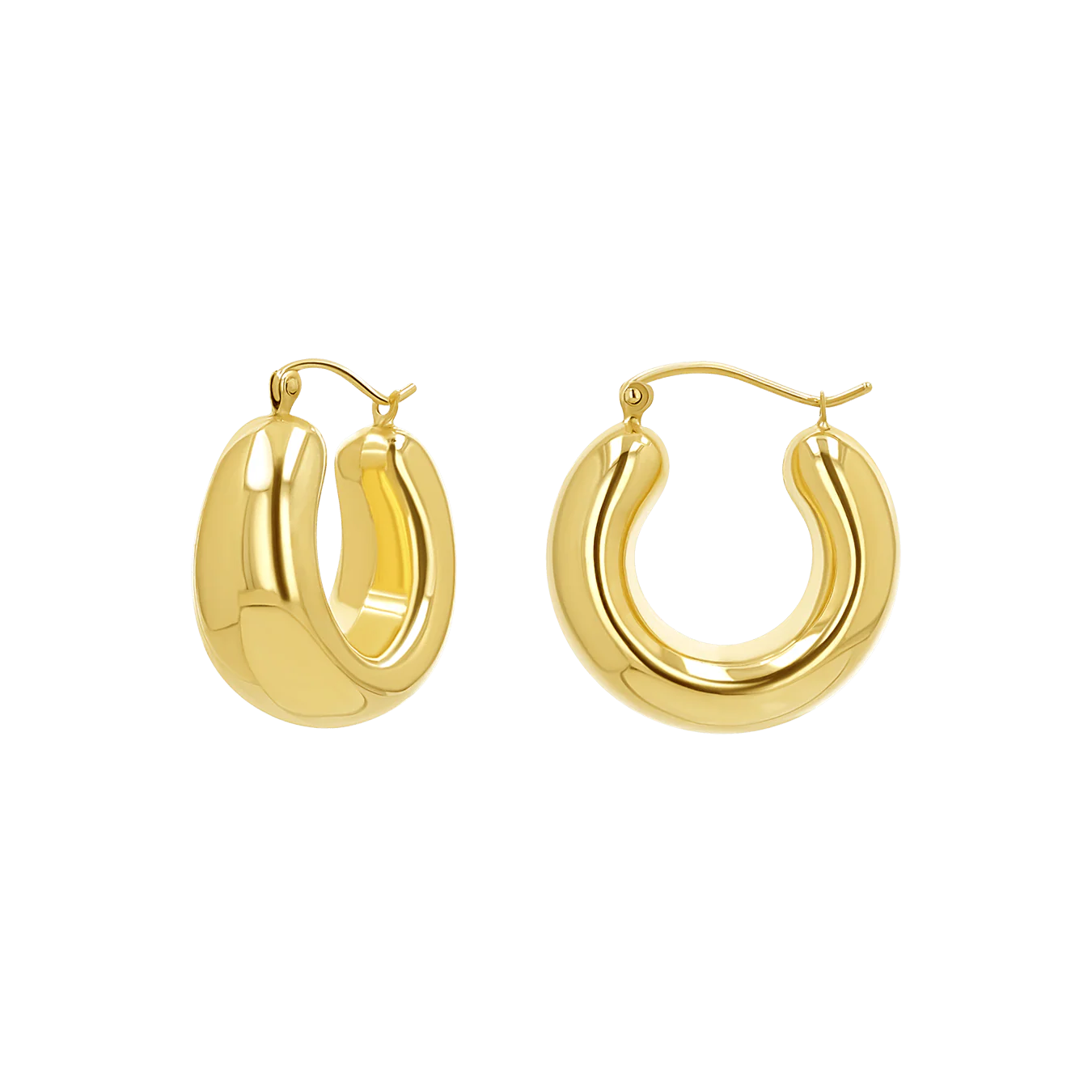 Image of Hailey Large Chunky Hoops