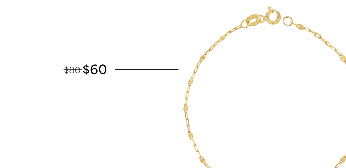 Sequin Bracelet Chain