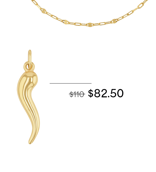 Italian Horn Charm
