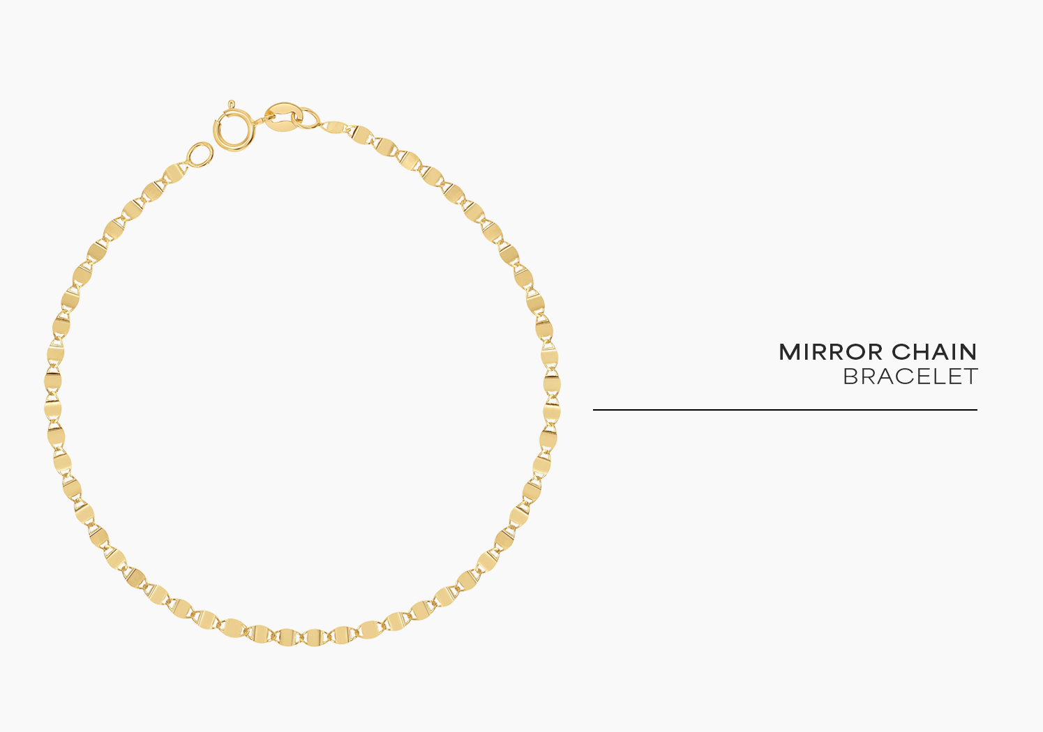 Mirror Chain Bracelet