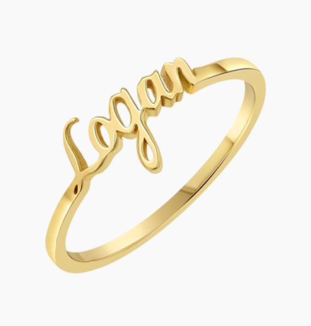 Custom Name Ring