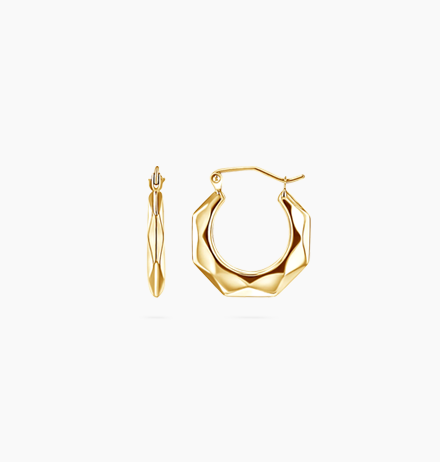 Poly Hex Hoops