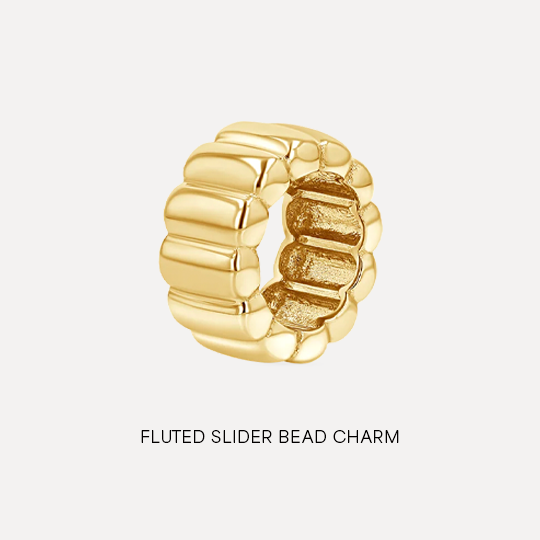 Shop Fluted Slider Bead Charm