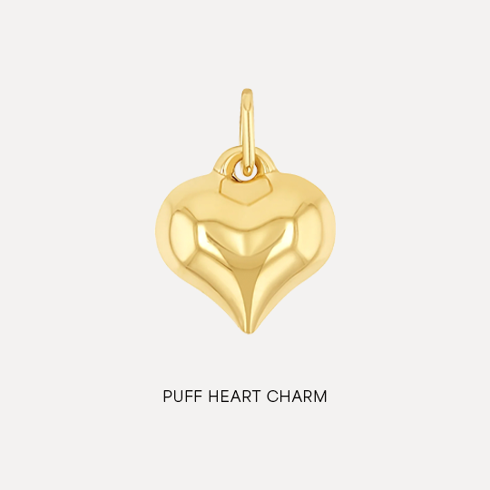 Shop Puff Heart Charm