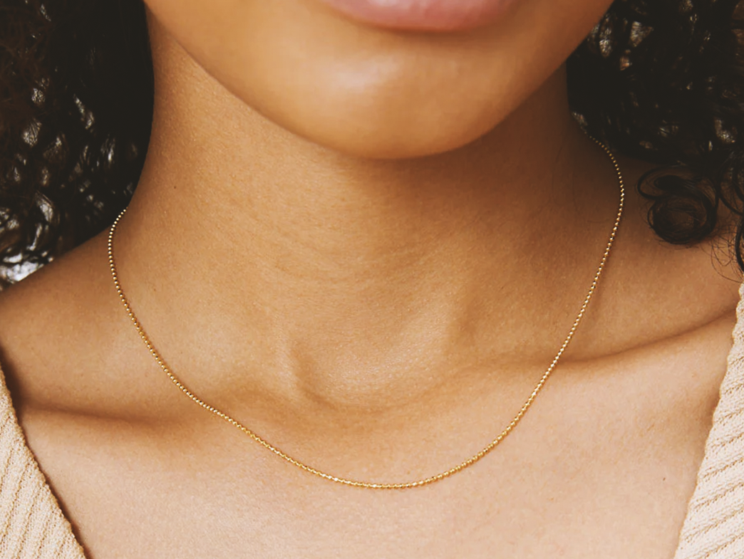 Disco Ball Chain Necklace