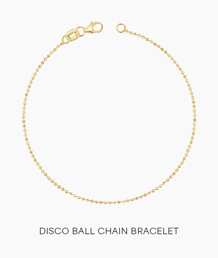 Disco Ball Chain Bracelet