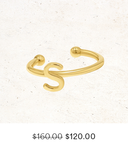 Initial Ear Cuff