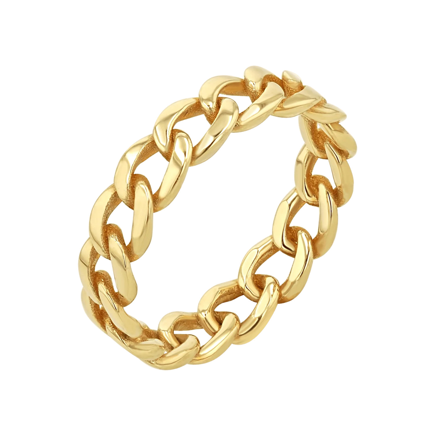 Image of Cuban Curb Link Ring