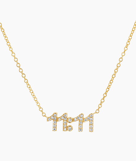 11:11 Diamond Necklace
