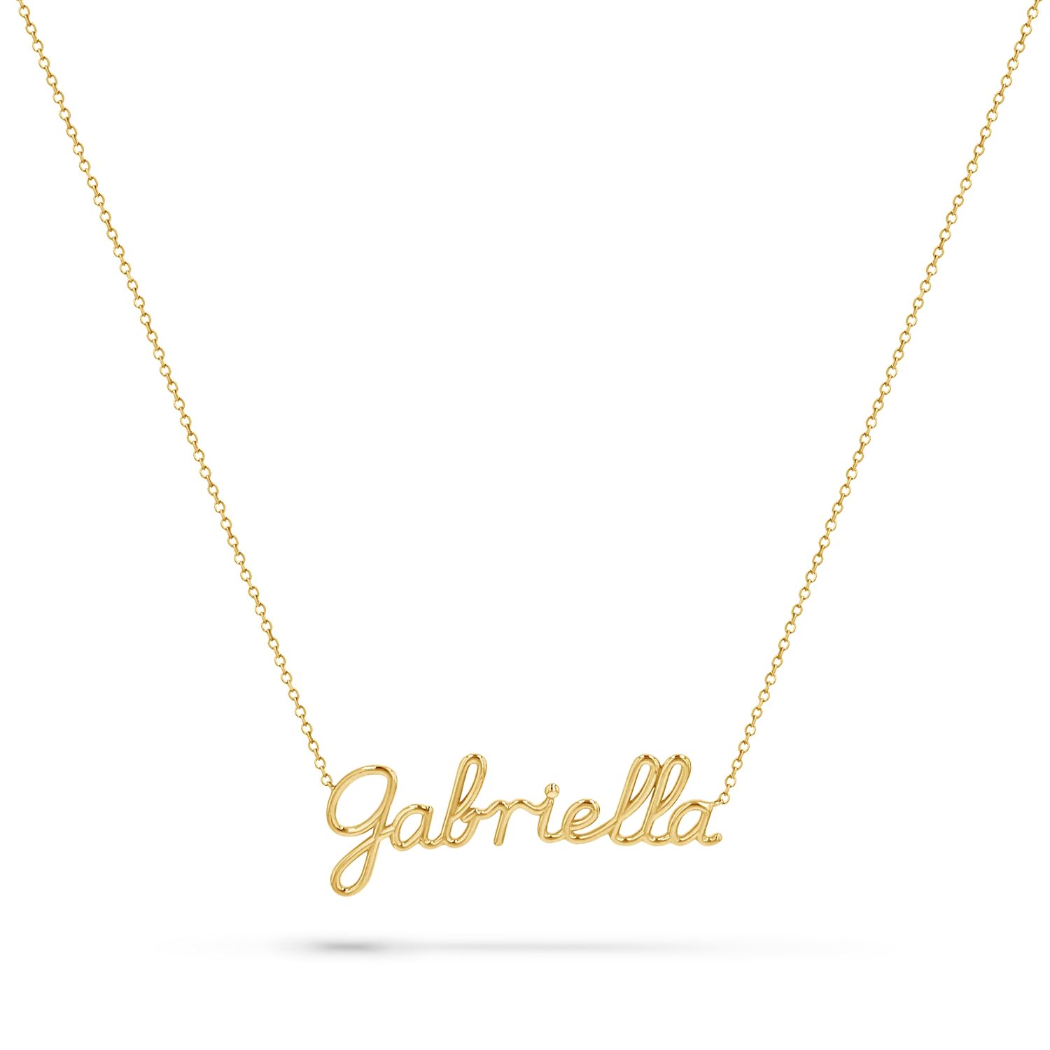 Image of Signature Name Necklace